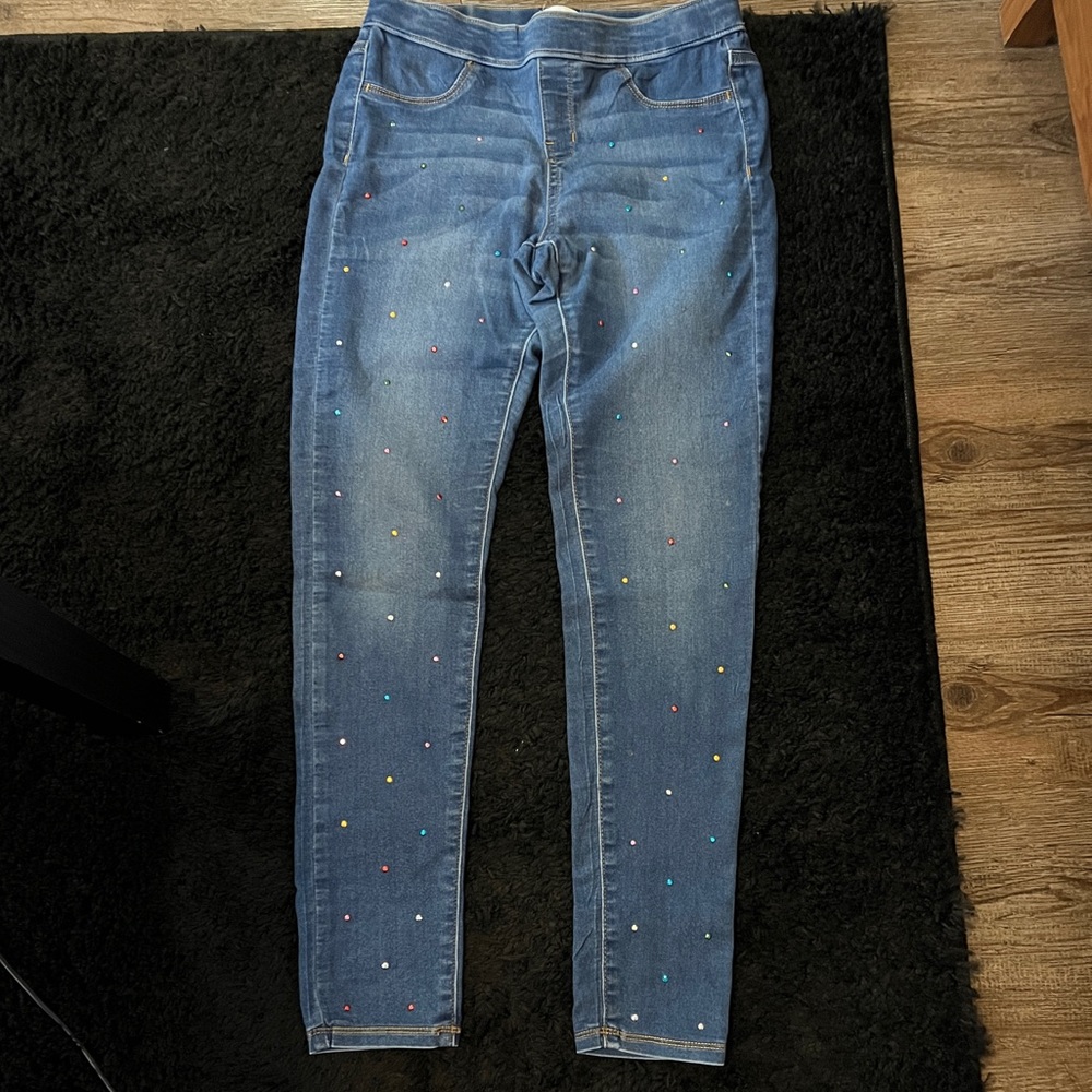 SO Girls Sequin Jeggings